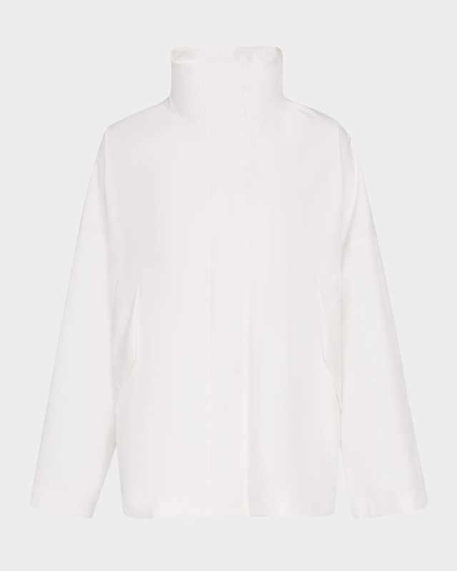 Preston Hooded Stand-Collar Jacket
